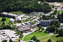 Aerial view of Horseshoe Resort, Ontario
