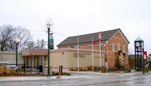 Photo of a town hall in Bradford West Gwillimbury, Ontario