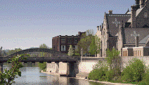 Old architecture in Cambridge, Ontario