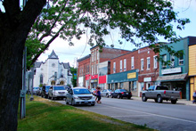Photo of the Main Street in Colborne, Ontario