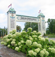 A Photo of the Gravenhurst, Ontario Arch