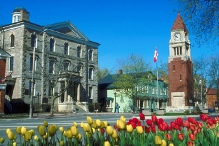 A photo of a historic building in Niagara-on-the-Lake, ON