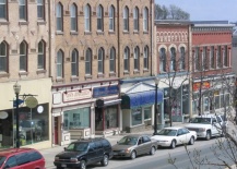 A Photo of a Broadway in Orangeville, Ontario