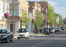 Ridgeway, Ontario downtown