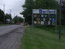 Photo of Welcome to Burford sign