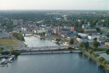 A Photo of Aerial View of Belleville, Ontario
