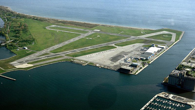 Location Map - Toronto Island Airport