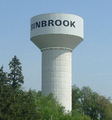 A Photo of a Watertower in Binbrook, Ontario