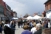 A Photo of a Festival in Bowmanville, Ontario