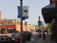 A Photo of the Downtown Simcoe, Ontario