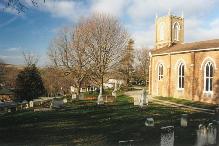 A photo of a church in Holland Landing, Ontario