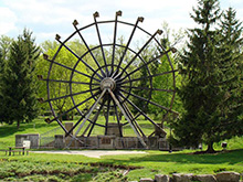 Giant Waterwheel at New Hamburg, Ontario
