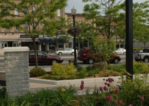A Photo of a Vibrant Downtown in Orangeville, Ontario
