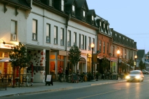 A Photo of a Street in Peterborough, Ontario