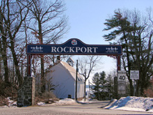 A Photo of the Rockport, Ontario City Sign