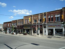 Photo of Main Street in Shelburne, Ontario